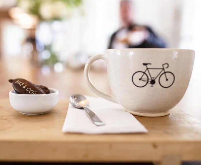 bike and coffee